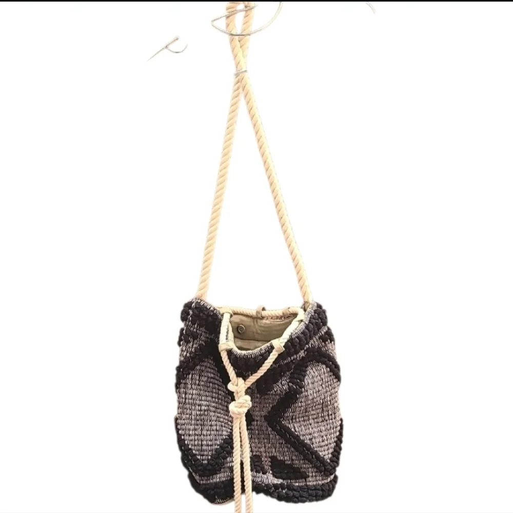 Elegant Black and Gray Women's Backpack